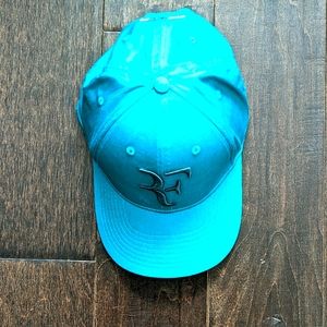 NWT Uniqlo Roger Federer RF Hat Green/Turquoise One Size Fits Most